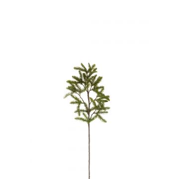 Branche de sapin + pommes de pin plastique vert/marron small