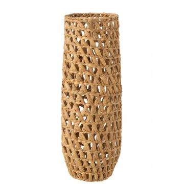 Vase long jacinthe d'eau naturel
