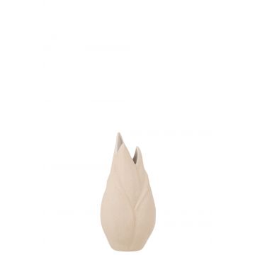 Vase sable ceramique beige small
