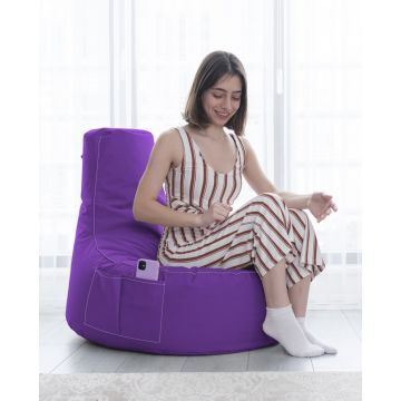Atelier Del Sofa Garden Bean Bag - Purple
