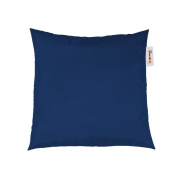 Atelier Del Coussin de canapé | Imperméable, Styrofoam recyclé | 40x5 cm | Bleu marine