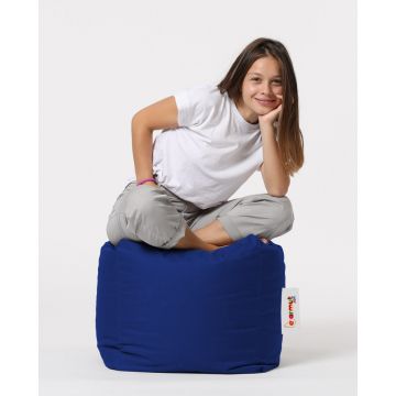 Del Sofa Pouffe | 100% High Density Recycled Styrofoam | Waterproof | Blue