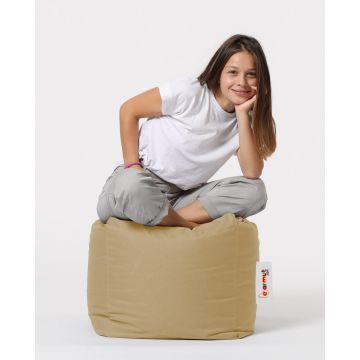 Del Sofa pouf imperméable | Styrofoam recyclé haute densité | 100% polyester | Mink