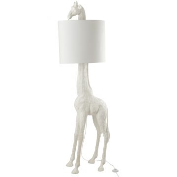 Lampe giraphe poly blanc