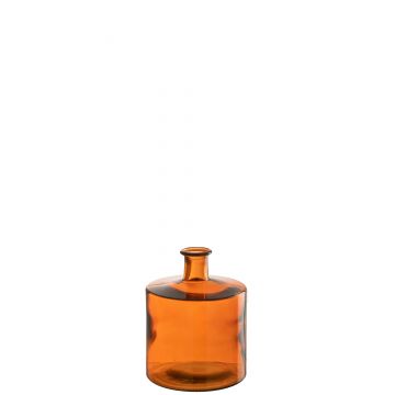 Vase large verre orange small