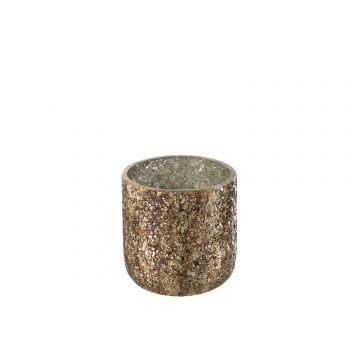 Bougie senteur luxuria bronze medium-60h
