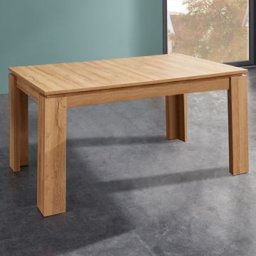 Table de salle à manger Universal | Extensible | 160 x 90 x 77 cm | Wotan Oak
