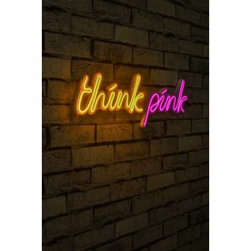 Néons Think Pink - Gamme Wallity - Jaune/violet