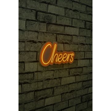 Néon Cheers - Série Wallity - Orange