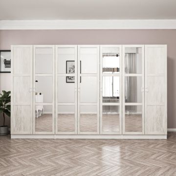 Armoire blanche moderne | Woody Fashion