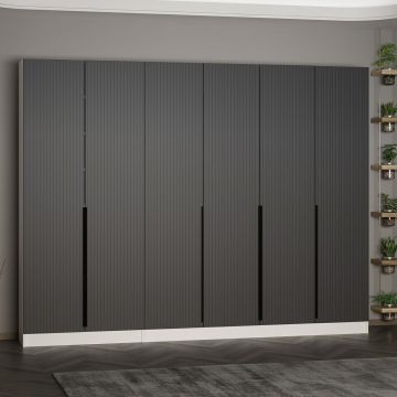 Woody Fashion Hall Stand | 100% Melamine | Anthracite