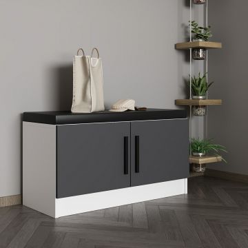 Woody Fashion Hall Stand | Anthracite | 90x50x35 cm