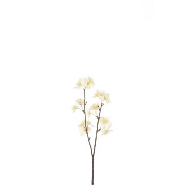 Branche fleurs 2 parties jaune small 8x5x46cm