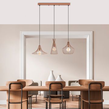 Lustre en cuivre | Collection de luminaires décoratifs modernes | Design épuré et élégant
