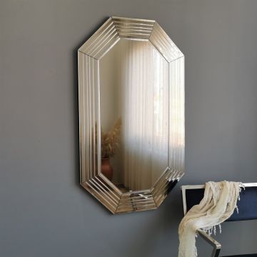 Locelso Miroir en bronze | 60x100 cm | Fixation murale
