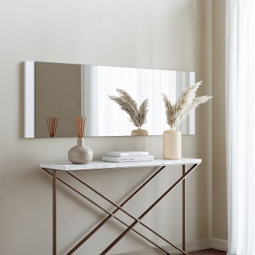 Miroir Locelso | 120x40x2 cm | Blanc