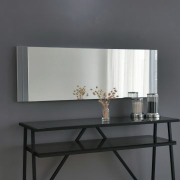 Locelso Miroir mélaminé - 40x120x2cm | Blanc