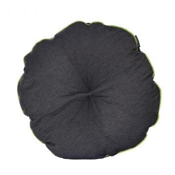 Coussin rond - gris