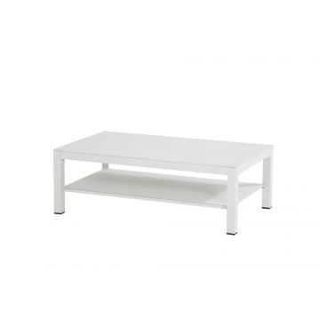 Table de salon Vallarta 72x120cm - blanc
