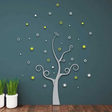 Stickers muraux 3D Tree - mousse