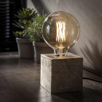 Lampe d'appoint Cubes - nickel