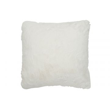 Coussin Mila polyester - blanc