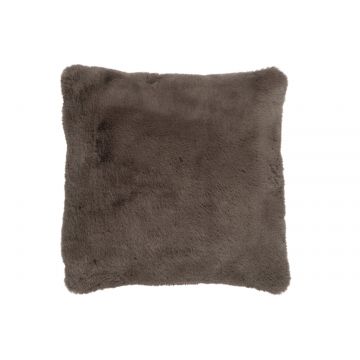Coussin Mila polyester - taupe