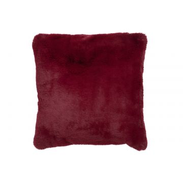 Coussin Mila polyester - rouge