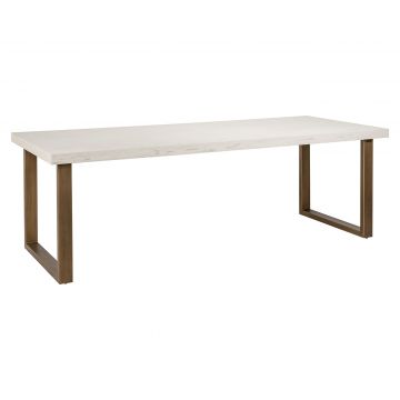 Table de salle à manger Whitebone | 235 x 100 x 76 cm | Verona Grey