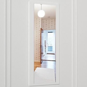 Miroir décoratif Tera Home | 100% MELAMINE | 18mm d'épaisseur | 44 de largeur | Blanc