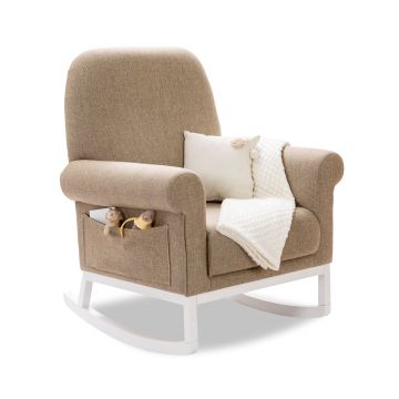 Chaise pour bébé/enfant multicolore de - Structure en bois et revêtement en polyester