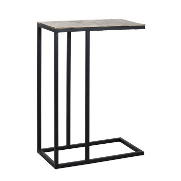 Table d'appoint Cadis 54x29cm - or champagne