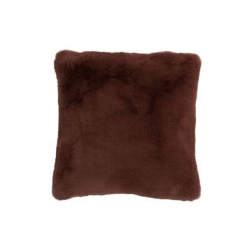 Coussin Mila polyester - brun clair