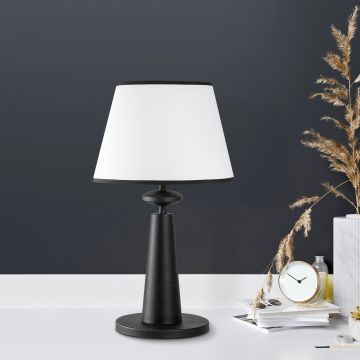 Opviq Lampe de table | Corps en métal | 30cm de diamètre | 55cm de hauteur