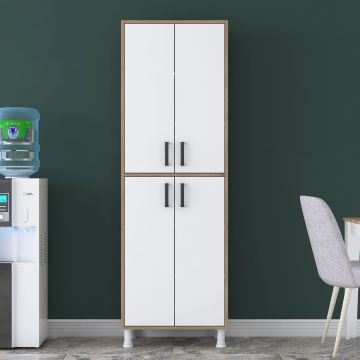 Locelso Multi Purpose Cabinet | Epaisseur 18mm | Chêne blanc