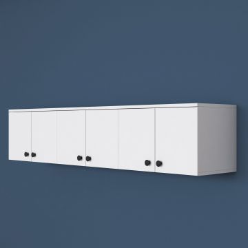 Cabinet polyvalent Locelso | Mélamine 18mm | Blanc