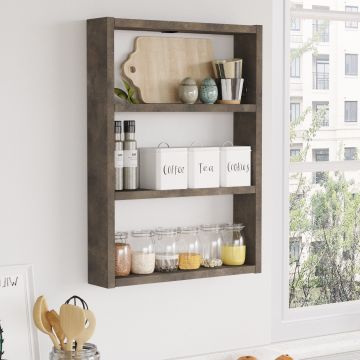 Locelso Wall Shelf | Bronze | 18mm Thick | 43 Width