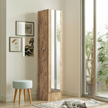 Locelso armoire | 100% Melamine Coated | 18mm Thickness | Atlantic Pine
