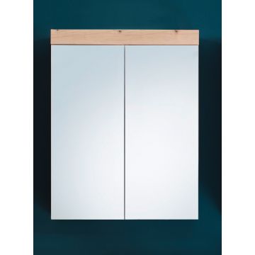 Armoire de toilette Amanda/Mando | 60 x 17 x 77 cm | Aspen Oak design