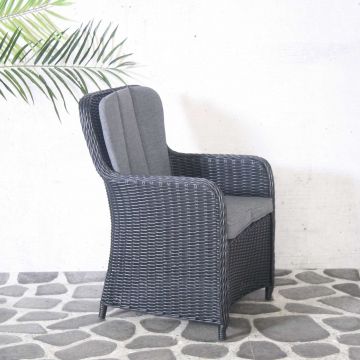 Chaise de jardin Connor - noir