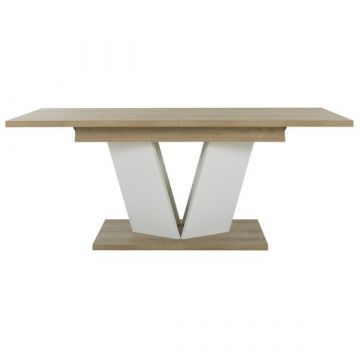 Table de salle à manger à rallonge Epura | 235 x 90 x 77 cm | Silva Oak design