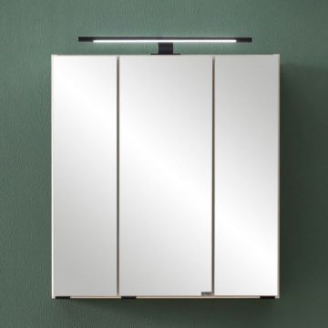 Armoire de toilette Meran | 60 x 20 x 64 cm | Blanc