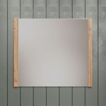 Miroir mural Dakota | 78 x 4 x 69 cm | Artisan Oak