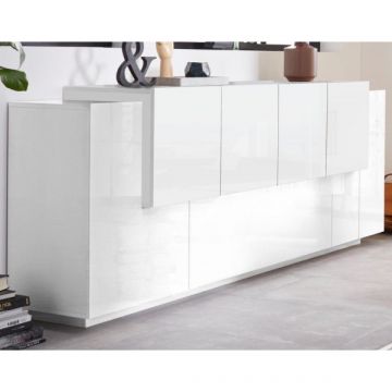 Buffet Porro | 200 x 45 x 86 cm | High Gloss White Design