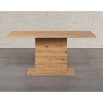 Table de salle à manger Follow | 160 x 80 x 76 cm | Artisan Oak