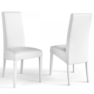Chaise de salle à manger Roko - blanc