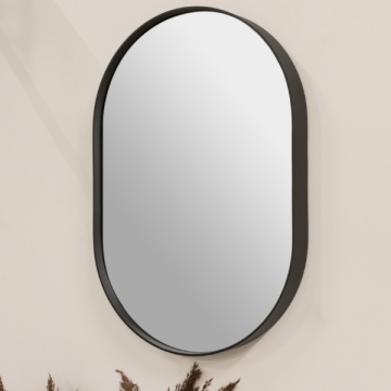 Miroir Dory 40 x 60 cm-noir