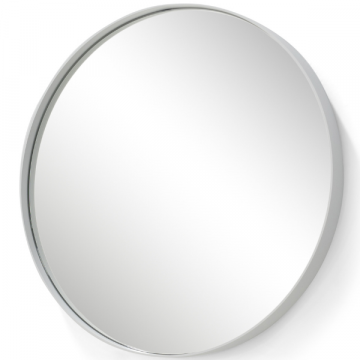 Miroir Dory ø 90 cm-blanc
