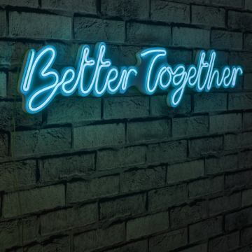 Néons Better Together - Série Wallity - Bleu