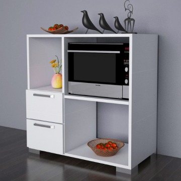 Woody Fashion Kitchen Cabinet 80cm | 100% Melamine | White